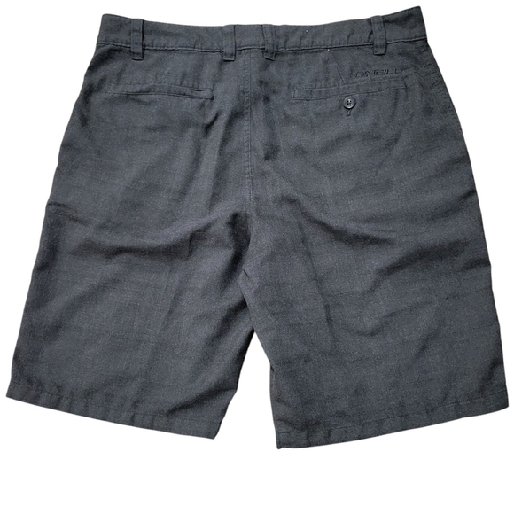Oneill Men's Polyester Viscose Blend Shorts Size 34 Inseam 10" Excellent Cond - Picture 2 of 5